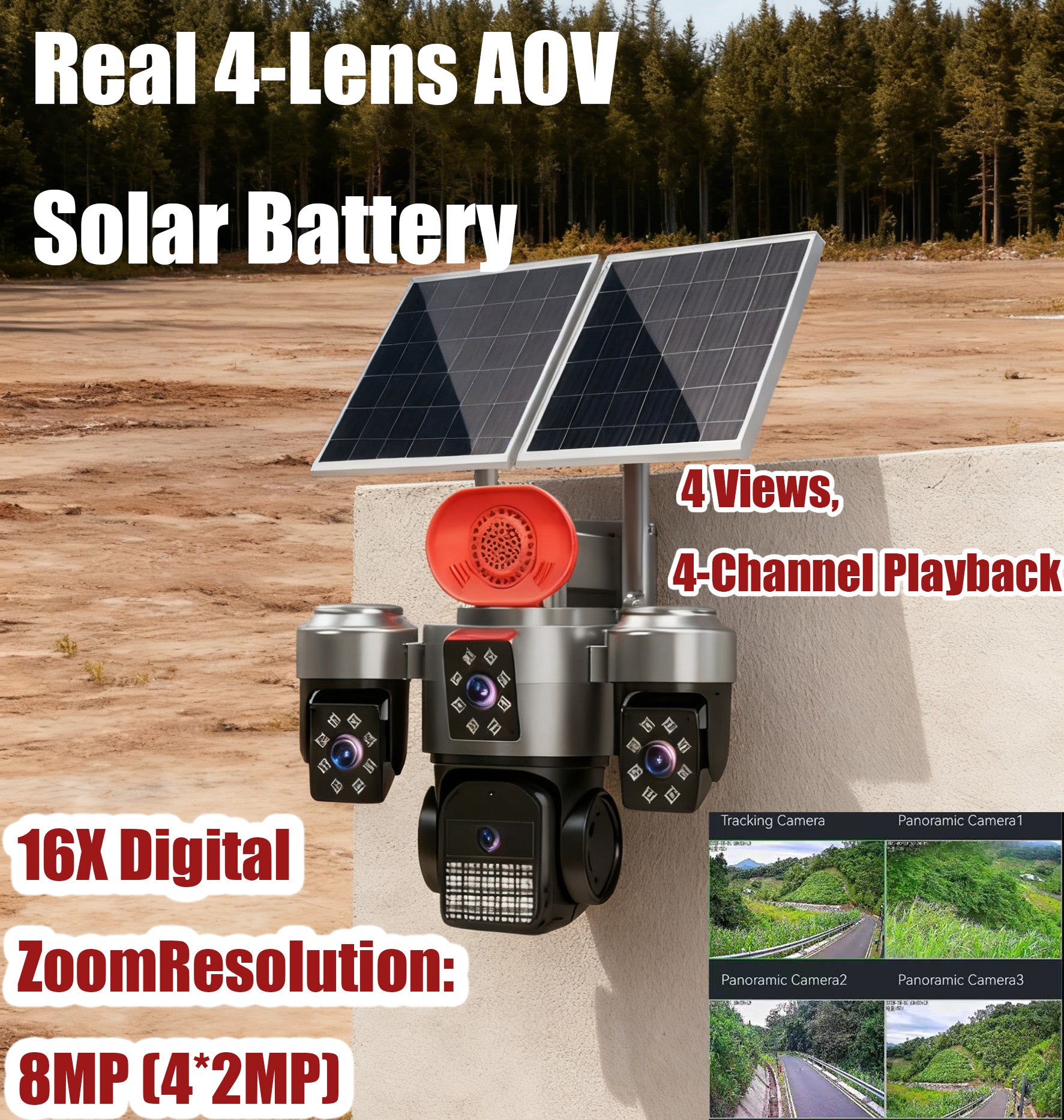 AOV-V566 Real 4 lens
